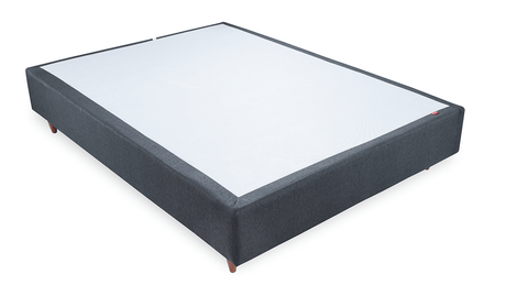 Base Box Sommier Decor Linho Dark 24 cm - Orthocrin