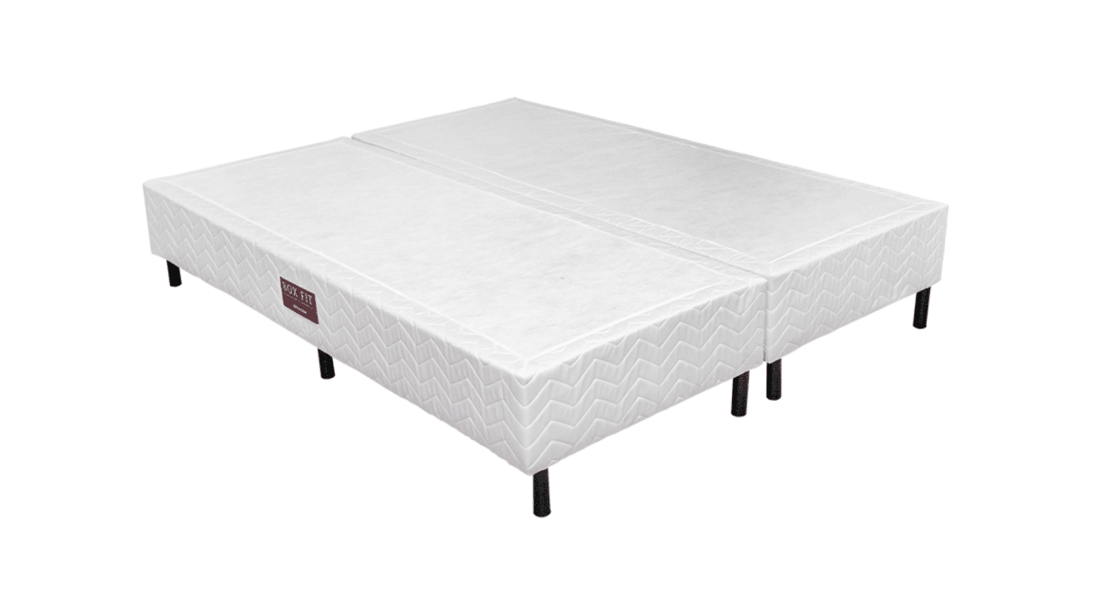 Base Box Sommier Fit Branco - Orthocrin