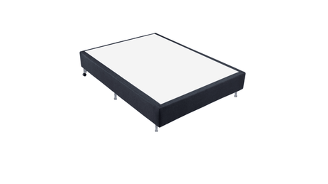 Base Box Sommier Linho Dark Cromado 24 cm - Orthocrin