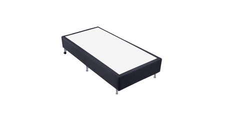 Base Box Sommier Linho Dark Cromado 24 cm - Orthocrin