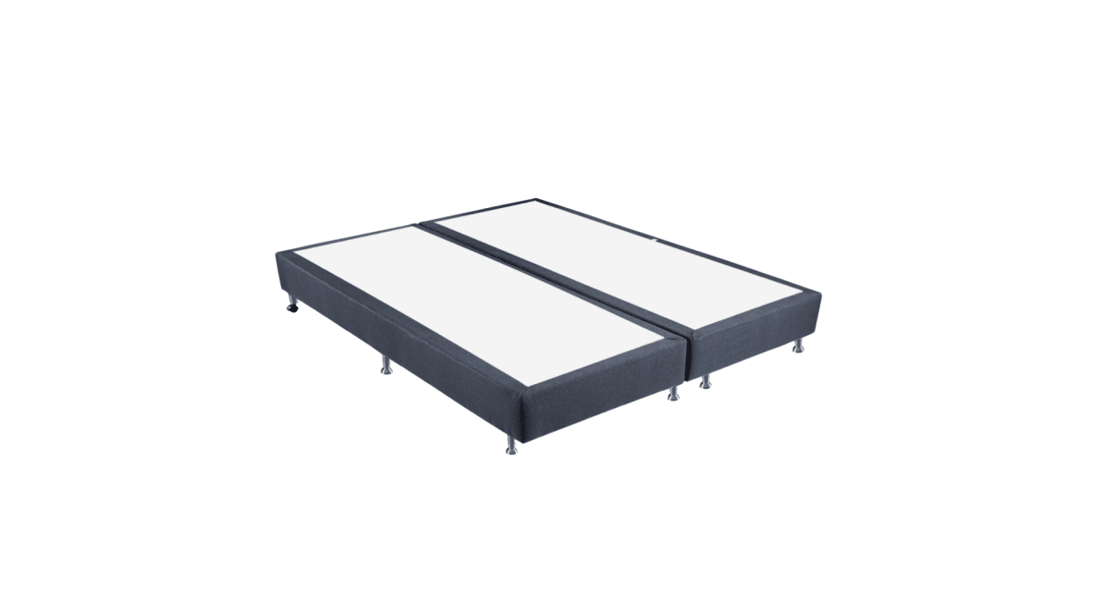 Base Box Sommier Linho Dark Cromado 24 cm - Orthocrin