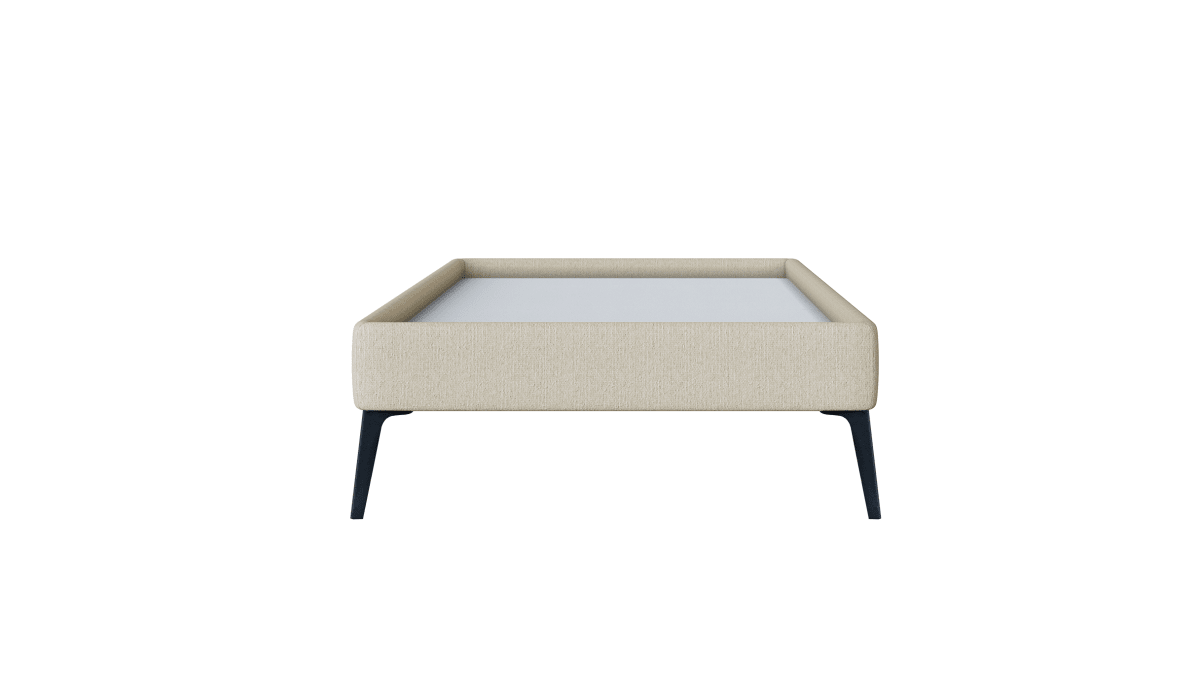 Base Box Sommier Luxo Bouclé Pérola 15 cm - Orthocrin