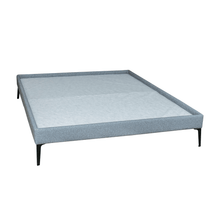 Base Box Sommier Luxo Orthocrin Cinza Altura 15 cm - Orthocrin