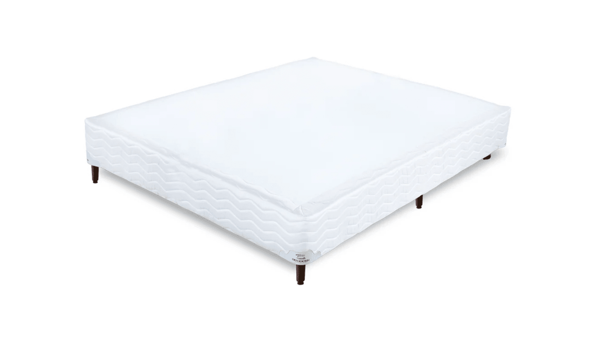 Base Box Sommier Plus Branco 24 cm - Orthocrin