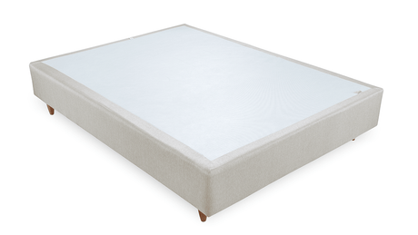 Base Box Sommier Plus Linho Areia 24 cm - Orthocrin