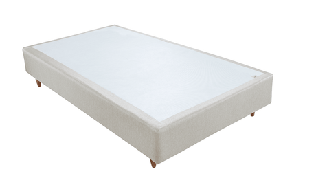 Base Box Sommier Plus Linho Areia 24 cm - Orthocrin