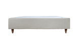 Base Box Sommier Plus Linho Areia 24 cm - Orthocrin