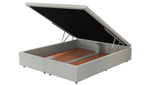 Base Box Baú Linho Areia