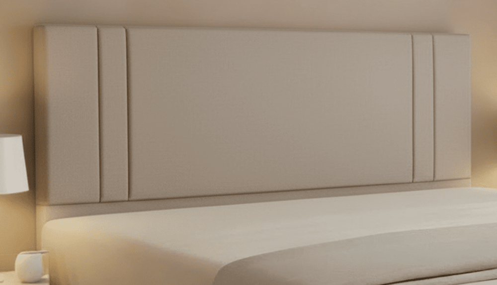 Cabeceira Estofada Âmbar Sépia Tecido Facto - Orthocrin