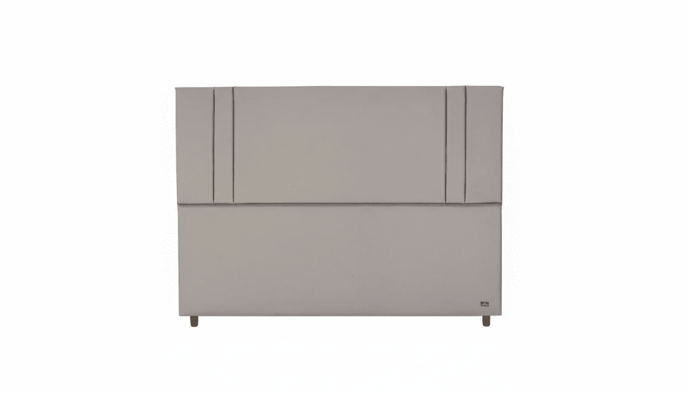 Cabeceira Estofada Âmbar Sépia Tecido Facto - Orthocrin