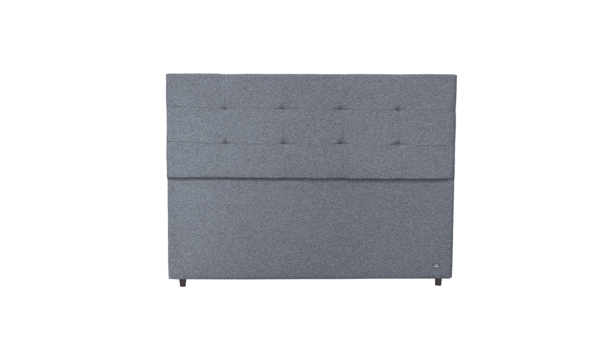 Cabeceira Estofada Diamond Cinza Tecido Bouclé - Orthocrin