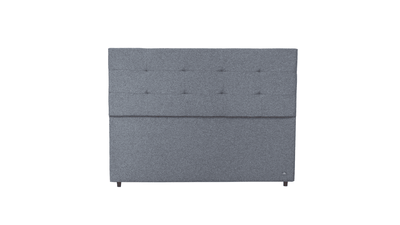 Cabeceira Estofada Diamond Cinza Tecido Bouclé - Orthocrin