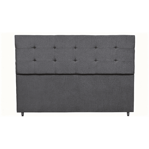 Cabeceira Estofada Diamond Dark Tecido Linho - Orthocrin