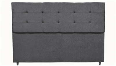 Cabeceira Estofada Diamond Dark Tecido Linho - Orthocrin