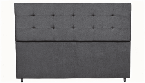 Cabeceira Estofada Diamond Dark Tecido Linho - Orthocrin