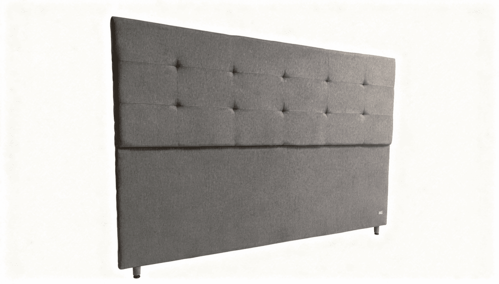 Cabeceira Estofada Diamond Dark Tecido Linho - Orthocrin