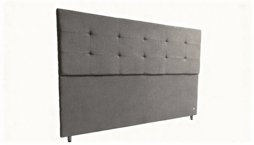 Cabeceira Estofada Diamond Dark Tecido Linho - Orthocrin