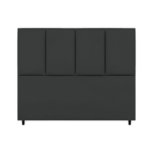 Cabeceira Estofada Garnet Dark Tecido Linho - Orthocrin