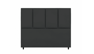 Cabeceira Estofada Garnet Dark Tecido Linho - Orthocrin