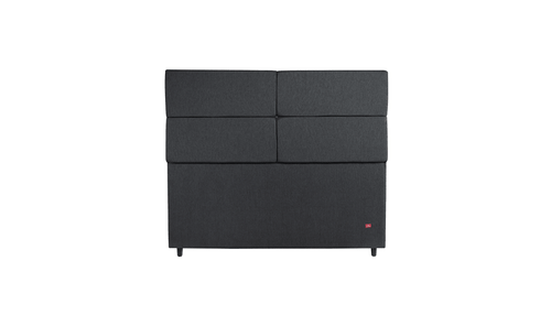 Cabeceira Estofada Lotus Dark Tecido Linho - Orthocrin