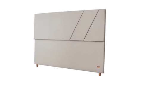 Cabeceira Estofada Topázio Sépia Tecido Facto - Orthocrin