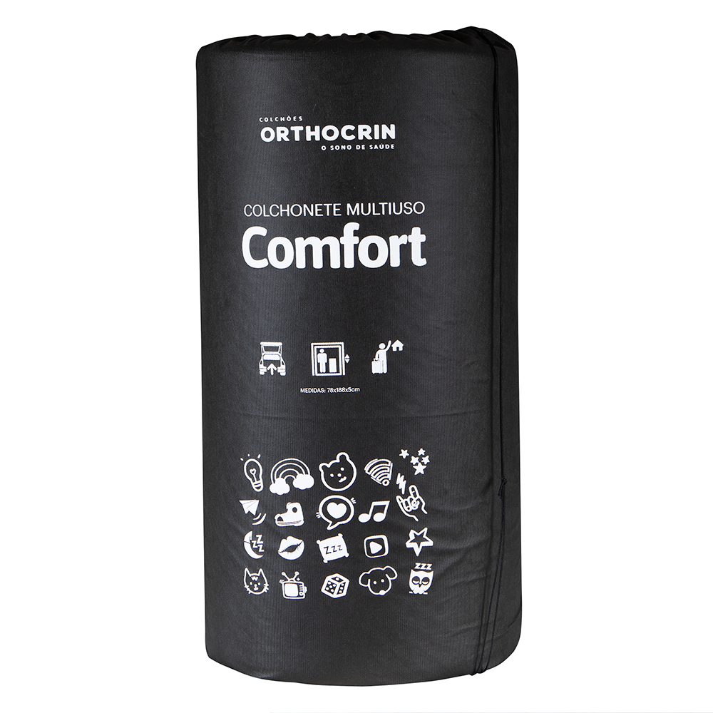 Colchonete para Viagem e Camping Orthocrin  D28 78X188X5