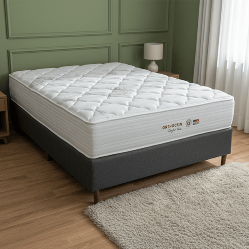 Colchão de Molas Ensacadas Orthocrin Comfort Visco Espuma Viscoelástica - Orthocrin