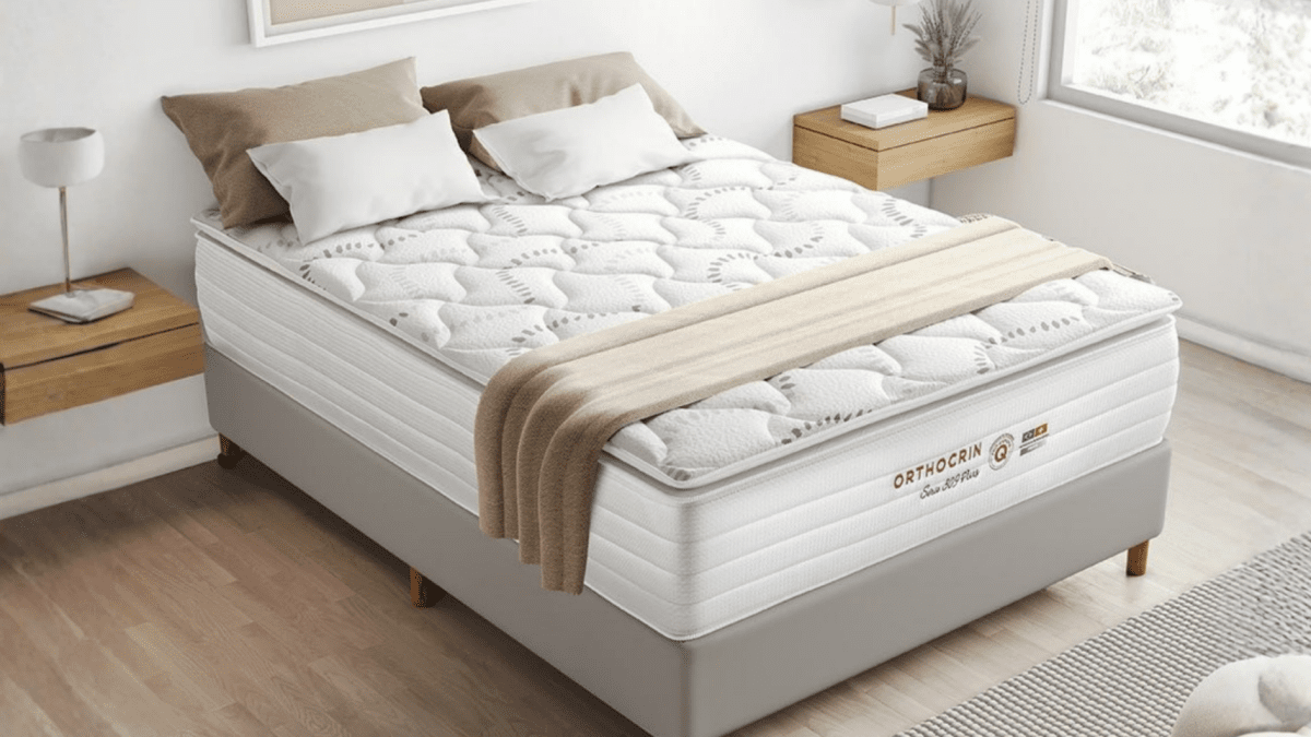 Colchão Molas Ensacadas Série 309 Plus Pillow Top - Orthocrin