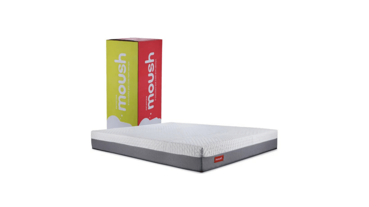 Colchão na Caixa Moush Enrolado a Vácuo - Orthocrin