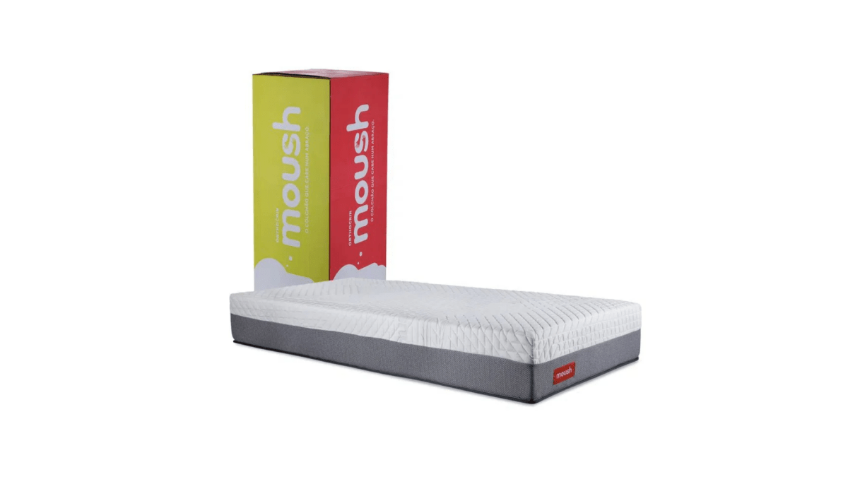 Colchão na Caixa Moush Original Enrolado a Vácuo - Orthocrin