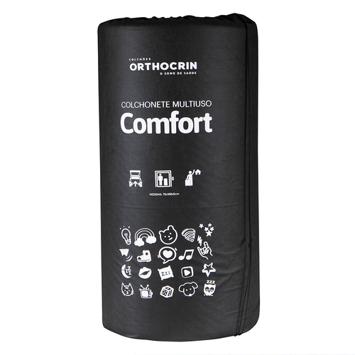 Colchonete para Viagem e Camping Orthocrin D28 Multiuso Comfort - Orthocrin