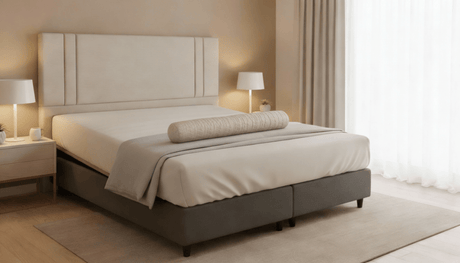 Rolo para Cama Linho Areia - Orthocrin