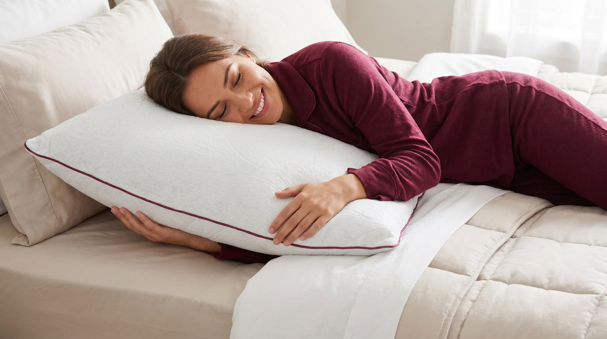 Travesseiro de Flocos de Látex Natural Softpillow