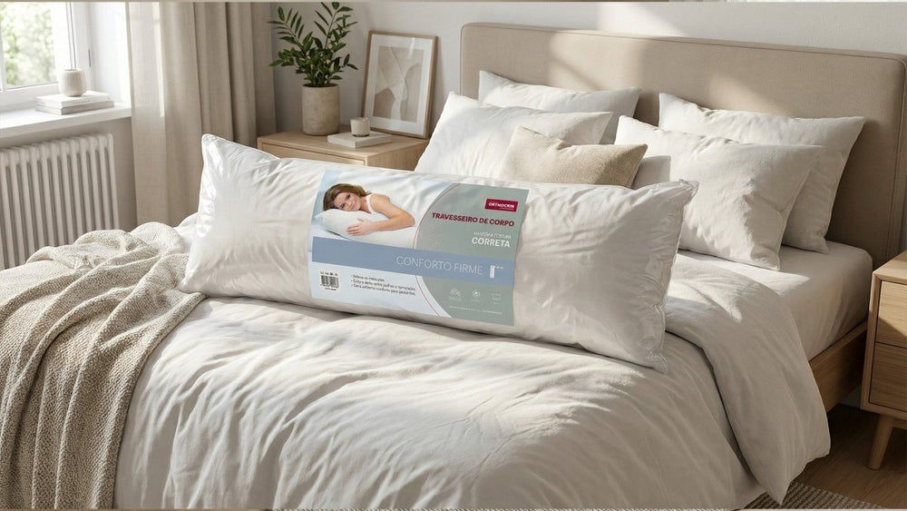 Travesseiro de Corpo com Fibra Siliconada - Orthocrin
