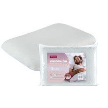 Travesseiro de Espuma Viscoelástica Viscopillow Alto 48x68x15 - Orthocrin