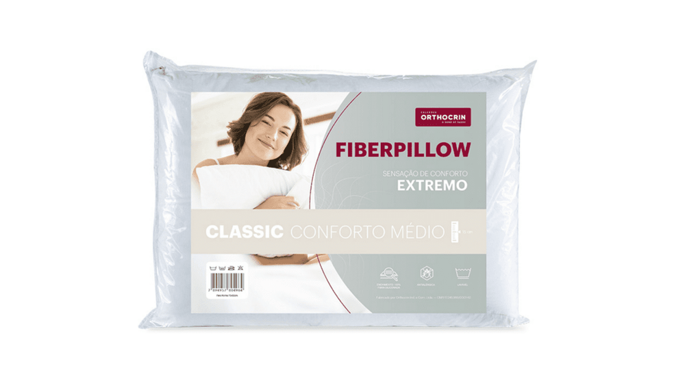 Travesseiro de Fibra Fiberpillow Classic - Orthocrin