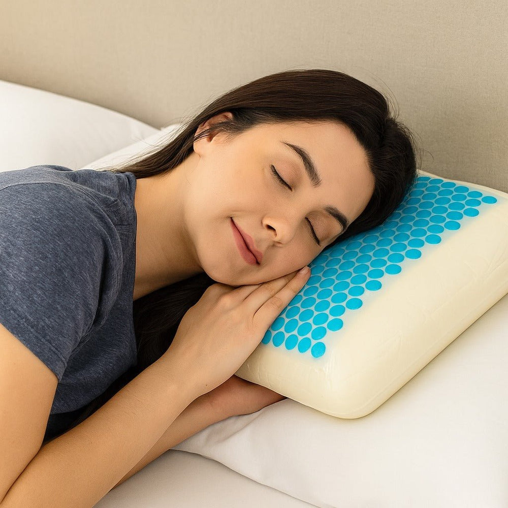 Travesseiro de Gel FreshPillow Orthocrin com 68x48x12 - Orthocrin