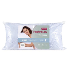 Travesseiro Fiberpillow King Fibra Siliconada 50x90x15 - Orthocrin
