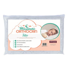 Travesseiro Infantil Bebê Meu Primeiro Orthocrin Látex 30x40x3 - Orthocrin