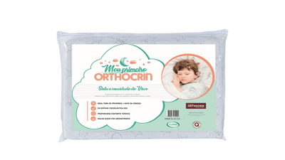 Travesseiro Infantil Bebê Meu Primeiro Orthocrin Visco - Orthocrin
