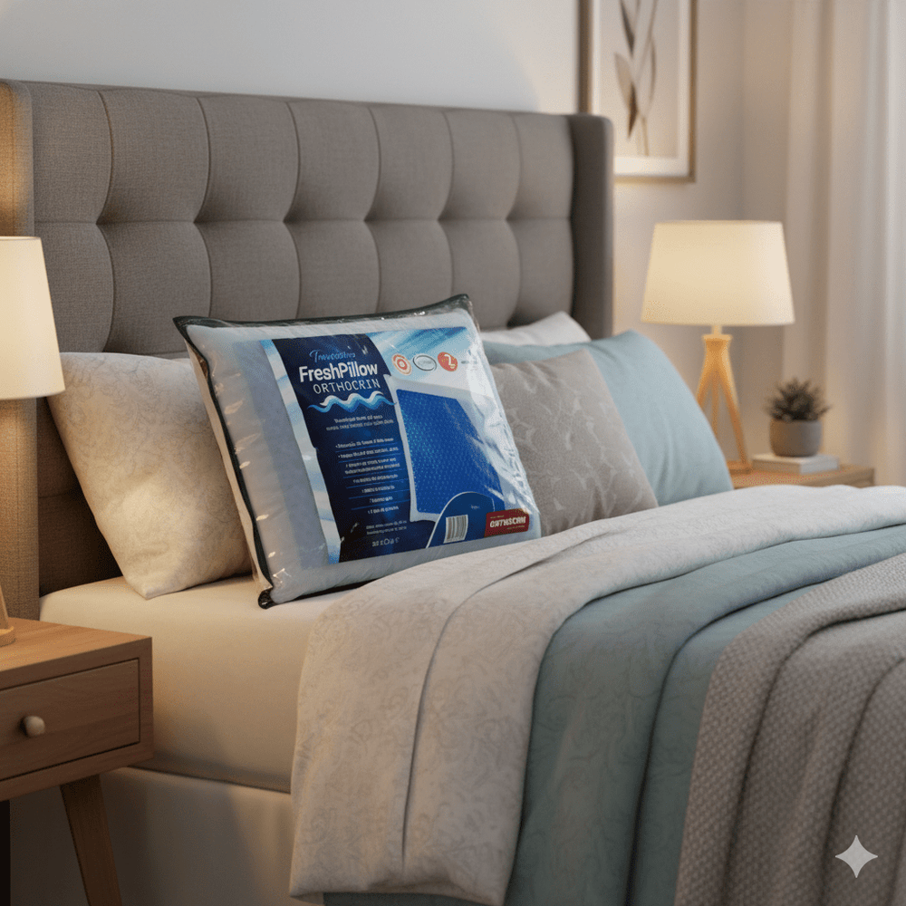 Travesseiro Manta de Gel FreshPillow 68x48x12 - Orthocrin