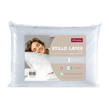 Travesseiro Stillo Látex Basic 45X65X10 cm - Orthocrin