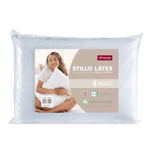 Travesseiro Stillo Látex Médio 48x68x12 cm - Orthocrin